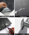 Siyah Mermer Desenli Alüminyum Plastik Duvar Sticker (30*30)