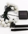 Solar 5m 28 Led Top Rgb Siyah Kablolu