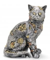 Steampunk Polyester Kedi Figürü Alk2454