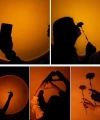 Taşınabilir Usb Sunset Lamba: Ev Ve Araba İçin Ambiyans Işığı