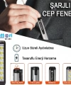 Type-c Girişli Mıknatıslı Şarjlı Cep Feneri  Wt-333