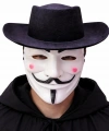 Vendetta Maske Ve Şapka Seti – Anonim Stil Parti Maskesi