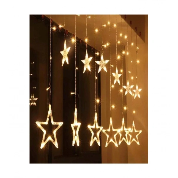 138 Ledli Yıldız Perde Işık 3 Metre