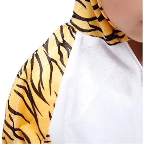 Çocuk Kaplan Kostumu - Aslan Kostümü 6-7 Yaş 120 Cm