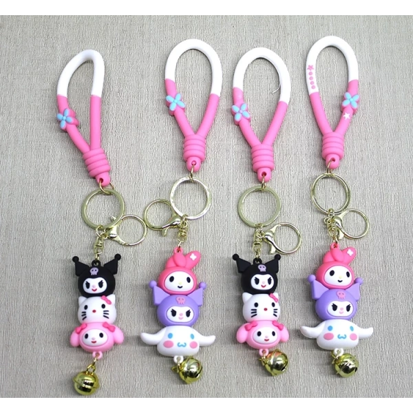 Hello Kitty Serisi Silikon Anahtarlık Alk4257