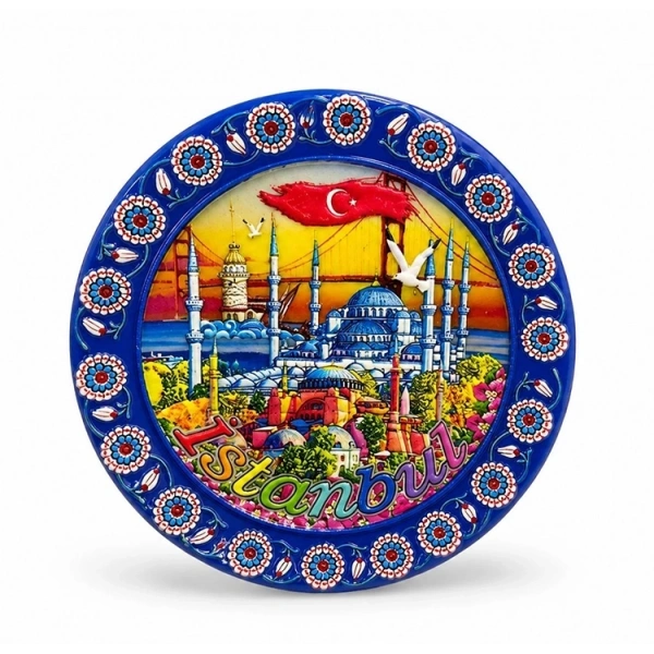 İstanbul Temalı Seramik Magnet Alk5851