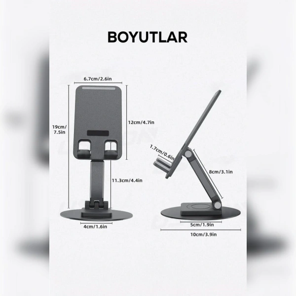 Kablo Geçirilebilir Telefon Tutucu