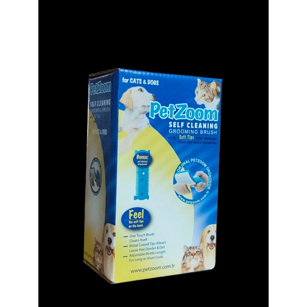 Lüks Basmalı Kedi Köpek Tarağı – Tüy Toplama Ve Temizleme, Ergonomik, Kolay Kullanım