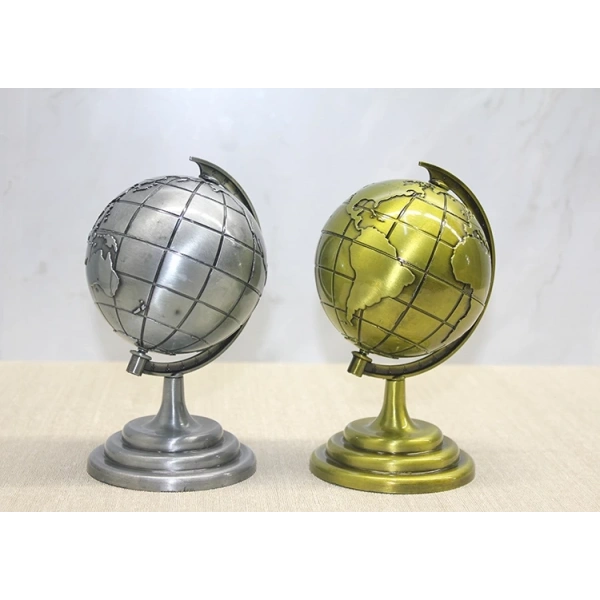 Metal Dünya Küre Alk3471