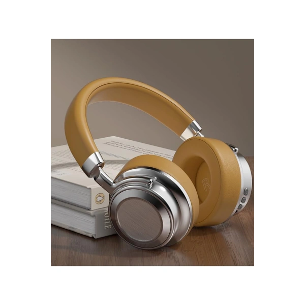 Metal Kulak Üstü Kablosuz Bluetooth Kulaklık Hybrid Anc Type-c Hızlı Şarj Bluetooth 6.0