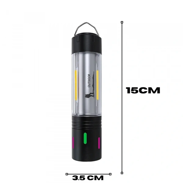 Tg Led Şarjlı Kamp Lambası Ortam Odak Aydınlatma  Wt-736