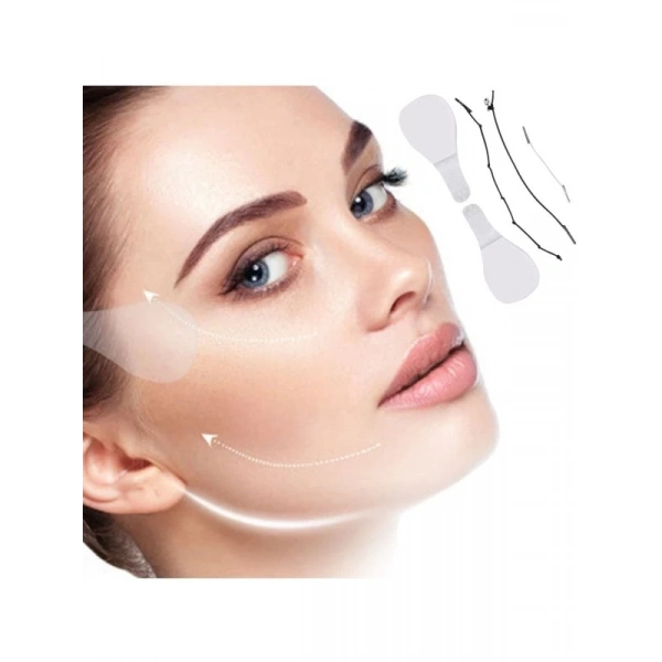 Yüz Kaş Göz Boyun Gerdirme Bantları Ve Lastikleri (40 Adet)