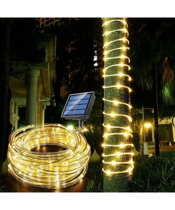 10m 100 Led Solar Led Işık Gün Işığı
