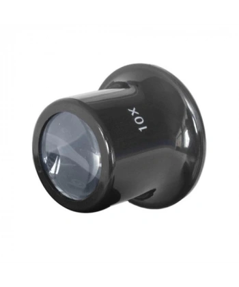 10x Büyütmeli,saat,takı Onarım Için Cam Lensli Optik Göz Büyüteç