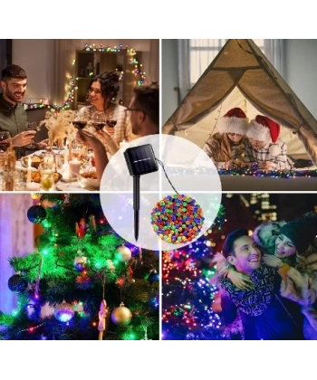 11m 100 Led Rgb Solar Mz-322