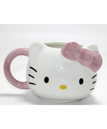3d Hello Kitty Tasarımı Porselen Kupa Bardak Alk4506