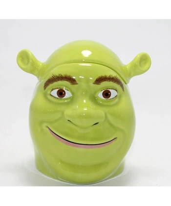 3d Shrek Tasarımı Kapaklı Kupa Bardak Alk4534