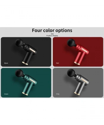 4 Başlıklı 6 Kademeli Titreşimli Şarjlı Mini Masaj Aleti