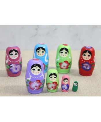 4lü Ahşap Matruşka Alk3814