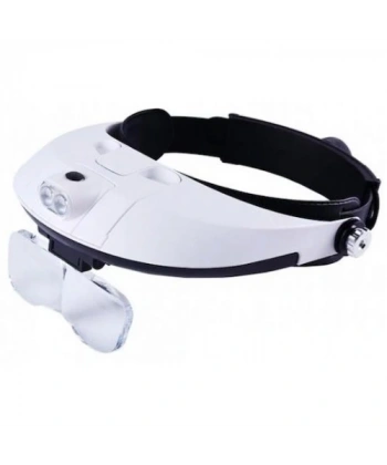 5 Mercekli Çok Fonksiyonlu, Başlık Tip Işıklı Büyüteçmg81001g