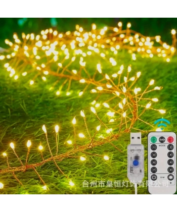 6m 200 Led Gün Işığı Uzaktan Kumandalı 8 Modlu Usbli