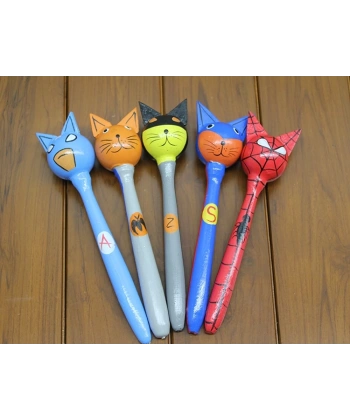 Ahşap 5li Marakas Seti Polos:12