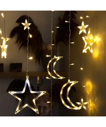 Ay Yıldız Perde Led