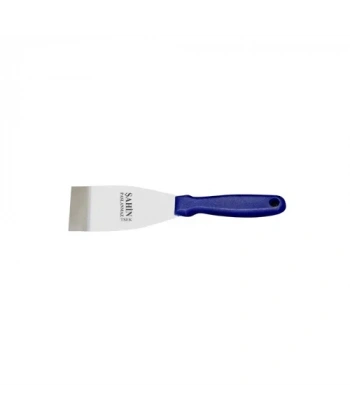 Bursa Paslanmaz Gıda Spatulası No:5, 12 Cm - Plastik Sap