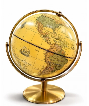 Dekoratif Masa Üstü Dünya Küre Alk5256