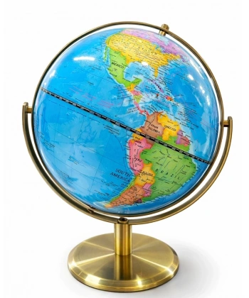 Dekoratif Masa Üstü Dünya Küre Alk5257