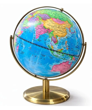 Dekoratif Masa Üstü Dünya Küre Alk5259