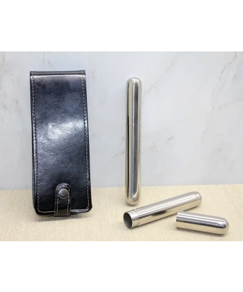 Deri Kılıflı İkili Paslanmaz Çelik  Tüpü Alk3890