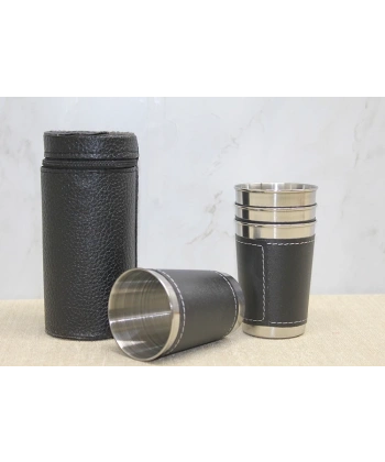Derili Kılıflı 4lü Shot Bardak Alk3925