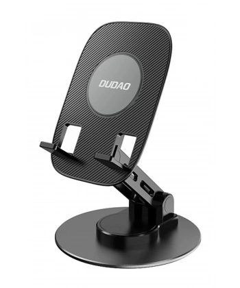 F17s  Masaüstü Telefon Tutucu Döner Tabanı Alüminyum Paslanmaz Çelik Katlanabilir