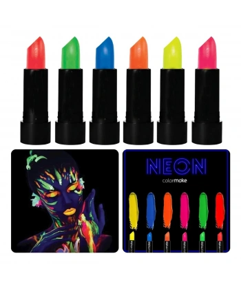 Glowpaint 6’lı Neon Boya – Uv Işıkta Parlayan Makyaj Seti