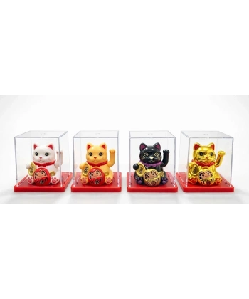 Güneş Enerjili Sallanan Şans Kedisi - Maneki Neko Alk4526