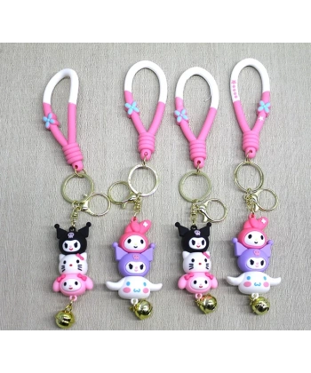 Hello Kitty Serisi Silikon Anahtarlık Alk4257
