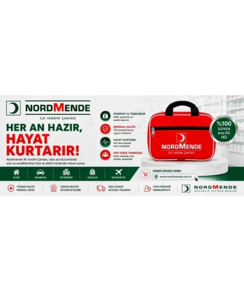 İlk Yardım Çantası Acil Müdahale Seti – Araç, Ev, Ofis Ve Seyahat İçin
