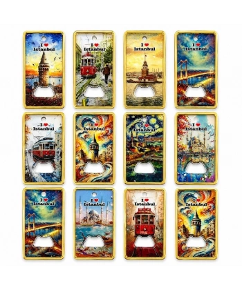 İstanbul Temalı Açacaklı Buzdolapı Süsü Magnet Alk5410
