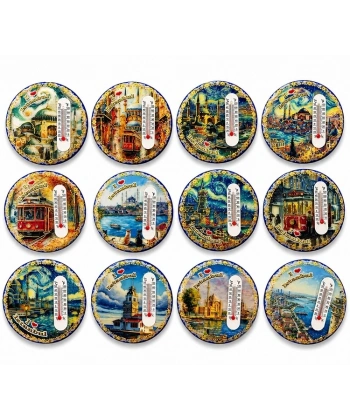 İstanbul Temalı Buzdolapı Süsü Magnet Alk5405