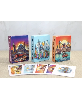 İstanbul Temalı İskambil Oyun Kartı Alk4350