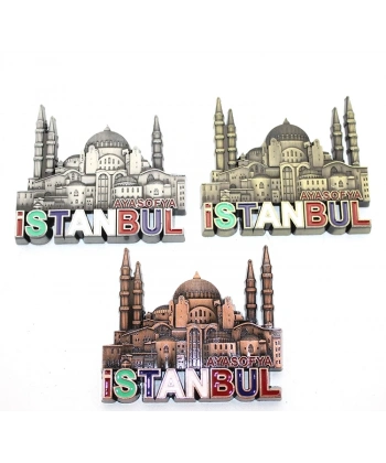 İstanbul Temalı Metal Magnet Alk3342