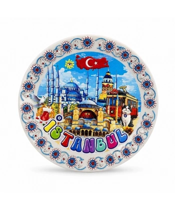 İstanbul Temalı Seramik Magnet Alk5853