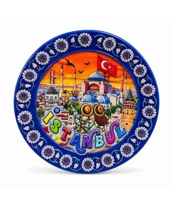 İstanbul Temalı Seramik Magnet Alk5855