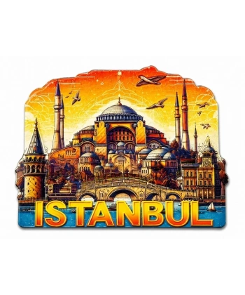 İstanbul Temalı Silikon Buzdolapı Süsü Magnet Alk5378