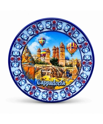 Kapadokya Temalı Seramik Magnet Alk5856