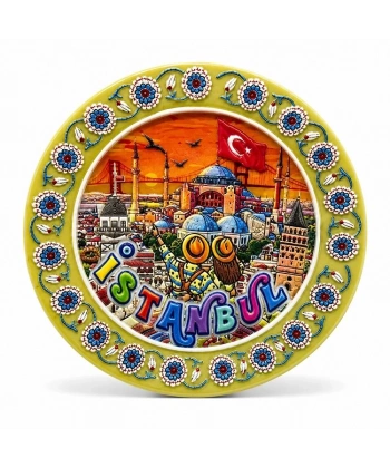 Kapadokya Temalı Seramik Magnet Alk5860