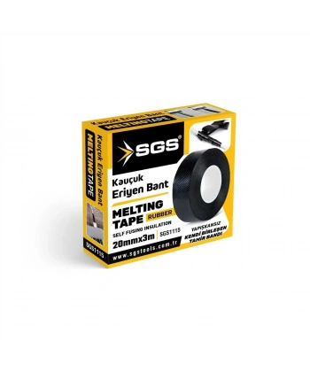 Kauçuk Eriyen Bant 20mm X 3 Metre