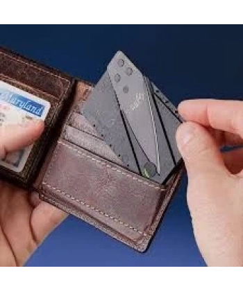 Kredi Kartı Şeklinde Bıçak