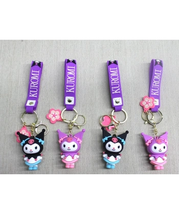 Kuromi Silikon Anahtarlık Alk4259